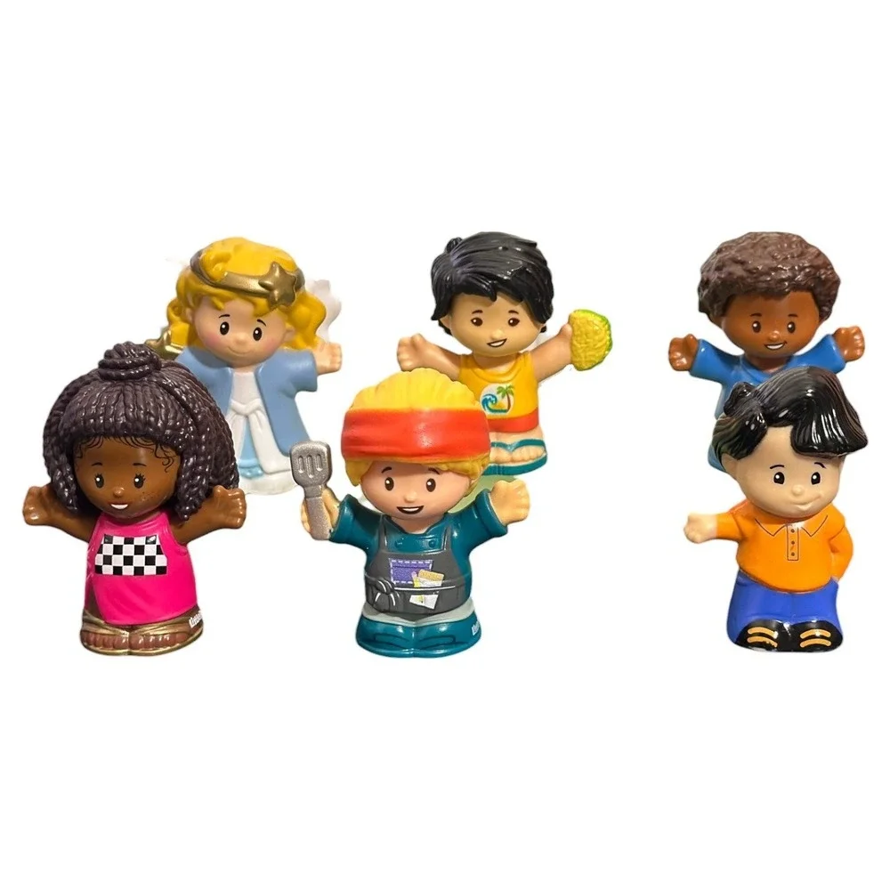 Fisher Price Little People Character Figures Mixed Lot of 6 Random Fisher-Price